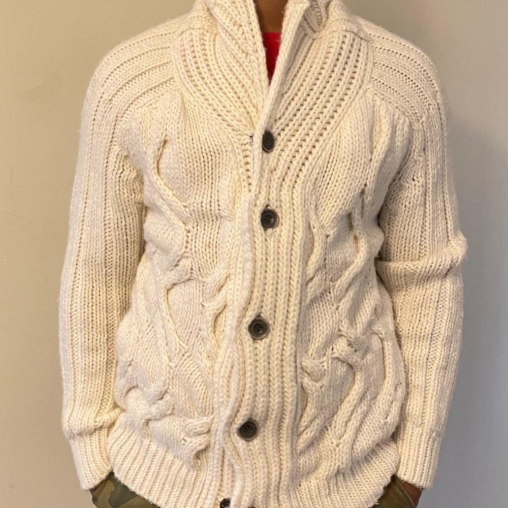 Zara men warm winter sweater